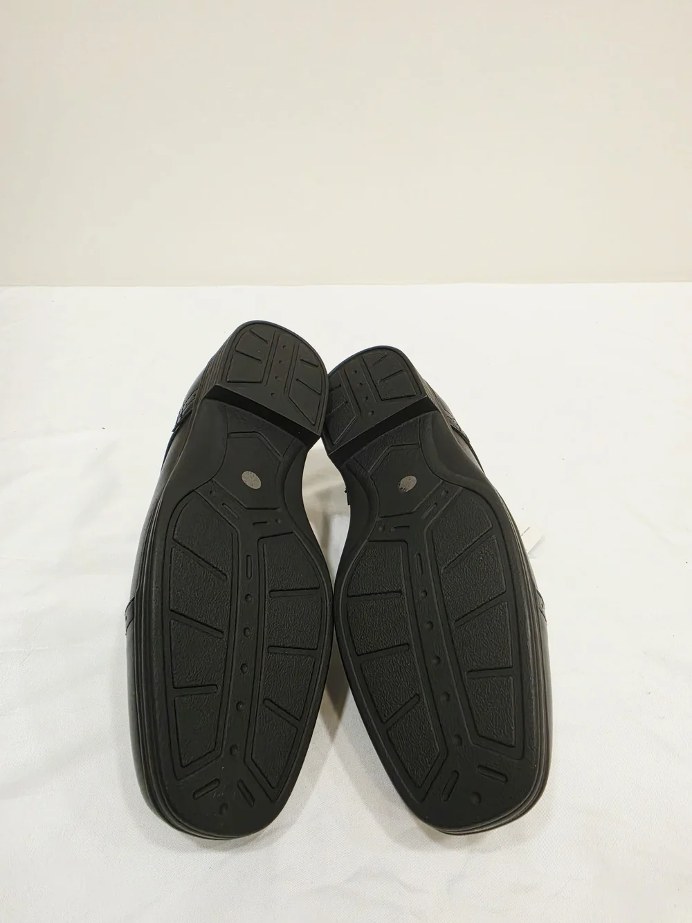 Stafford Black Dane Jr. Cap-Toe Lace-Up Dress Oxfords